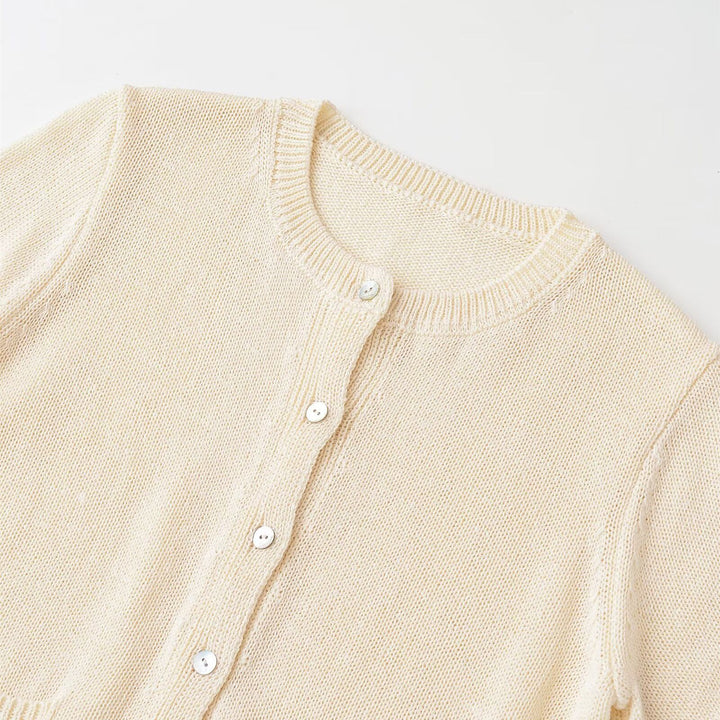 Damen Strickjacke mit Knopfdetail und praktischen Taschen Echo Archiv