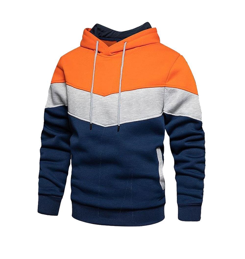 Herren sportlicher Hoodie mit innovativem Design Echoarchiv