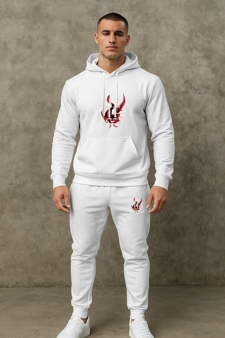 Herren Sportives Hoodie- und Jogginghose-Set Echoarchiv
