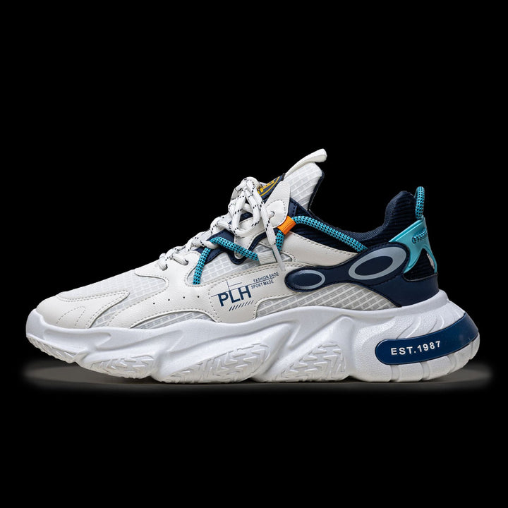 Herren Voluminöser Performance-City-Sneaker mit skulpturaler Plateausohle Echoarchiv