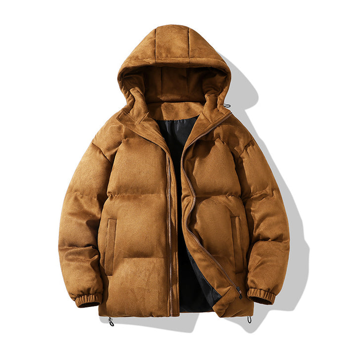 Herren -isolierte Kapuzen-Puffer-Parka mit wasserabweisendem Außenmaterial und fleecegefüttertem Innenraum Echo Archiv