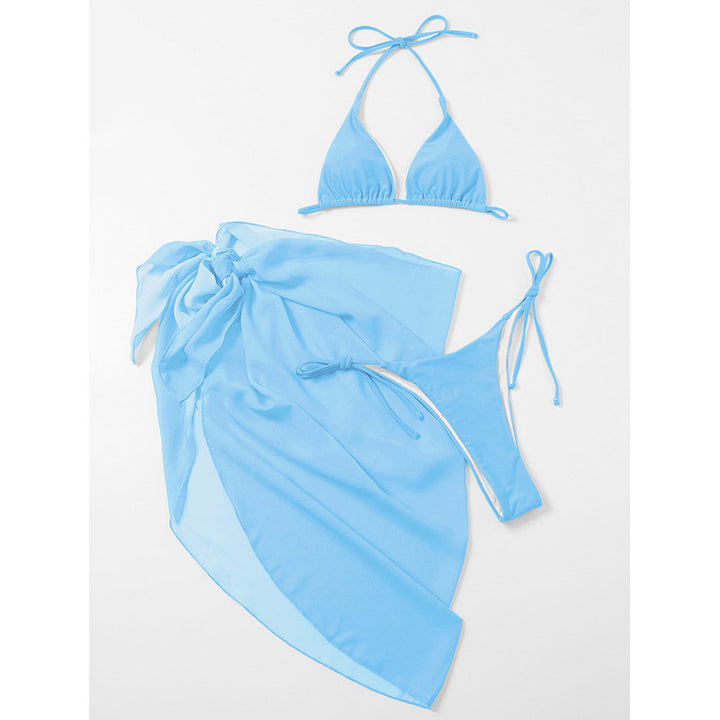 Damen Triangel-Bikini-Set mit elegantem Wickelrock Echo Archiv