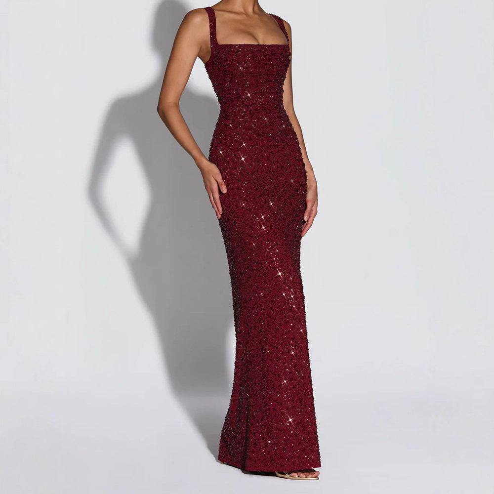 Damen glamouröses Abendkleid Echoarchiv