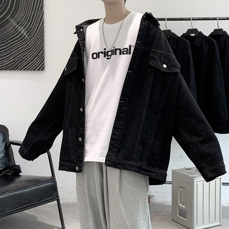 Herren Lässige Overshirt-Jacke Echoarchiv 1788342424