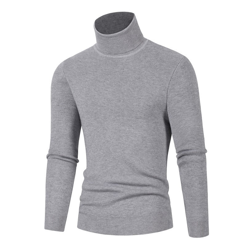 Herren Rollkragenpullover aus weichem Material Echoarchiv
