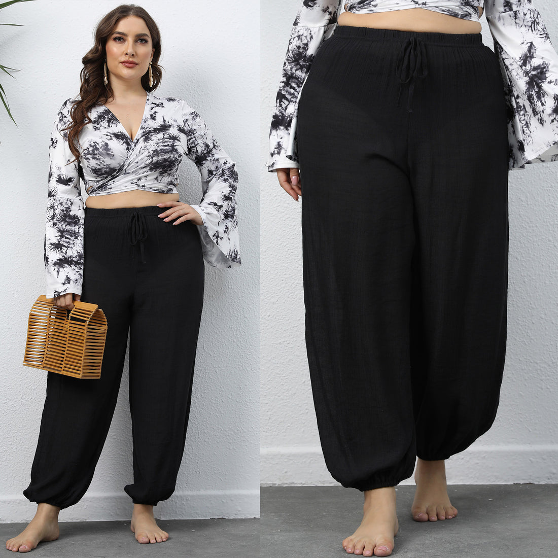 Damen weite Sommerhose – Avélisse