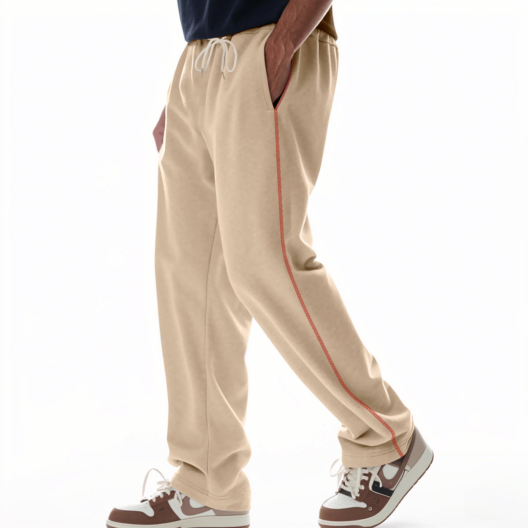Herren bequeme Sweatpants mit seitlichen Kontraststreifen Echoarchiv