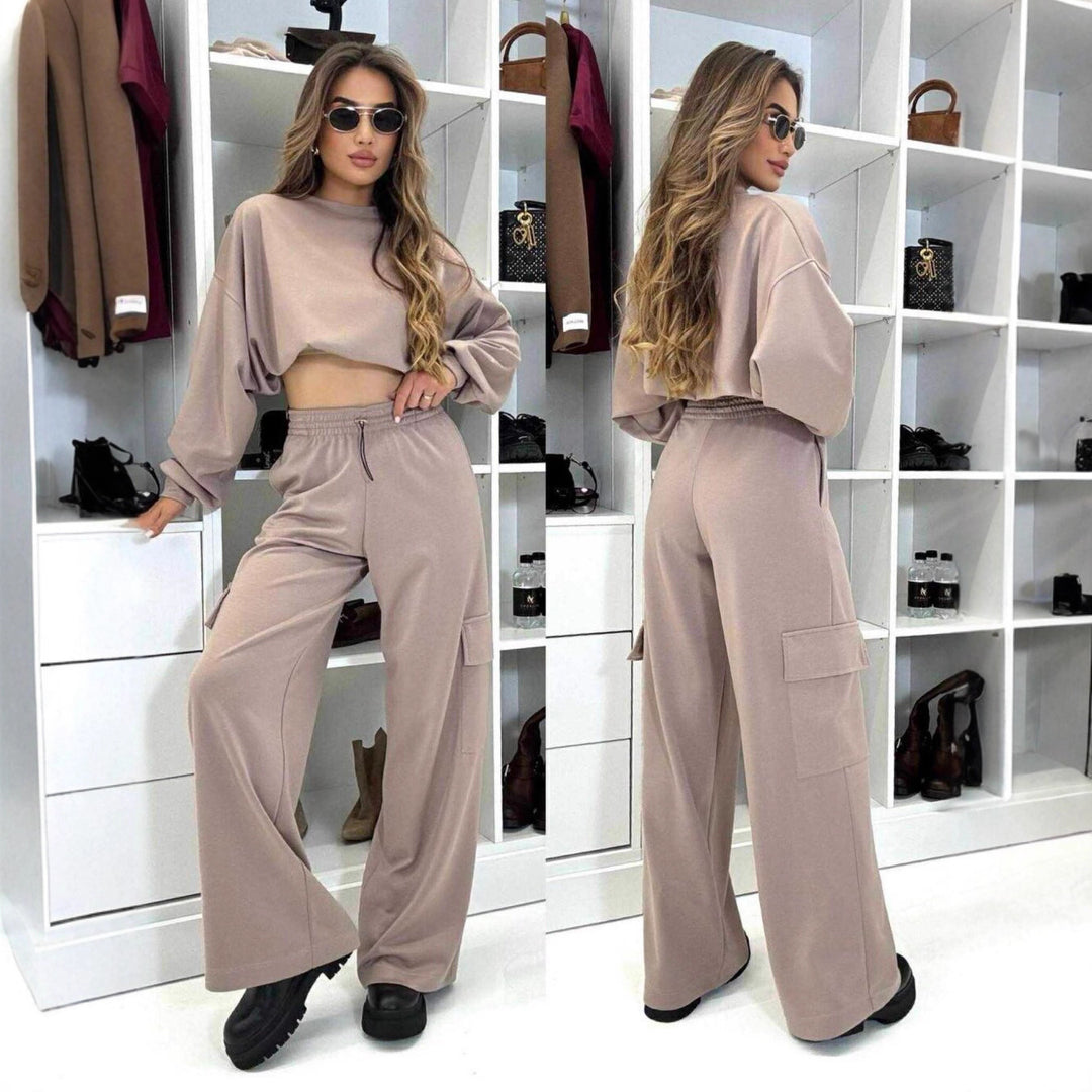 Damen Oversize-Loungewear-Set – Avérine