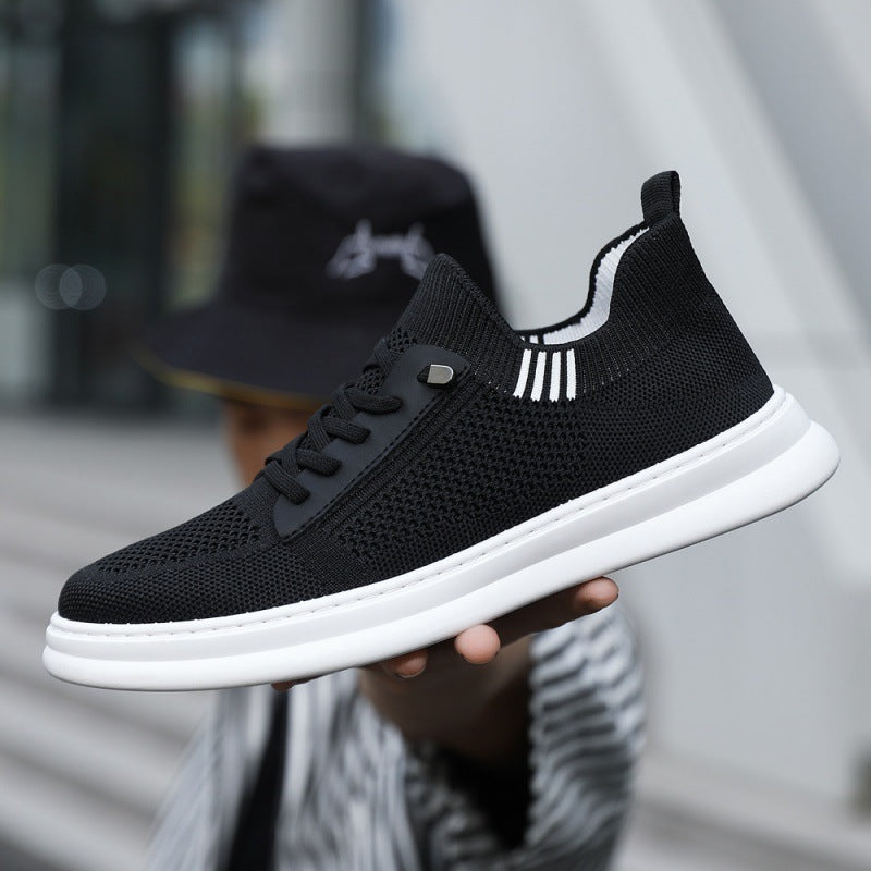 Herren Sneakers mit atmungsaktiver Strickoberfläche und rutschfester Sohle Echo Archiv