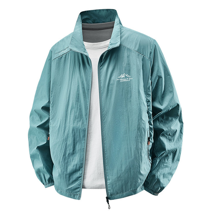 Herren Leichte Reisewindjacke Echo Archiv