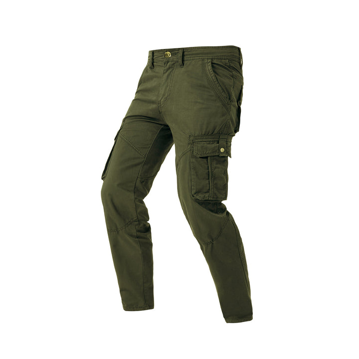 Herren Tapered Cargo‑Hose mit Mehrfachtaschen, Knieabnähern und Utility‑Details Echo Archiv