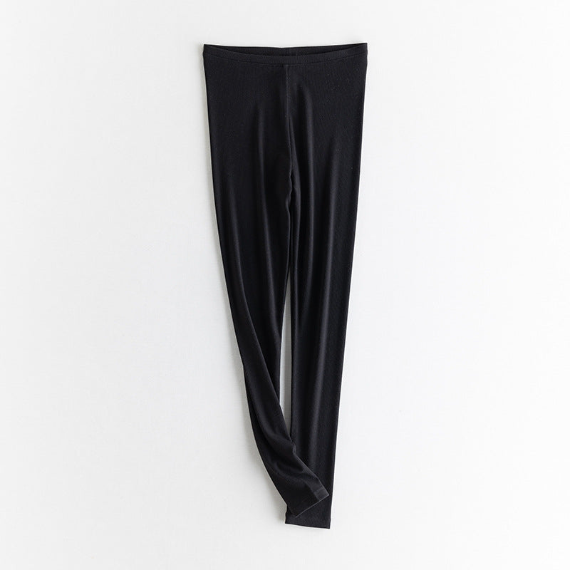 Damen Feine Thermo-Leggings mit hohem Elastikbund und enger Silhouette Echo Archiv
