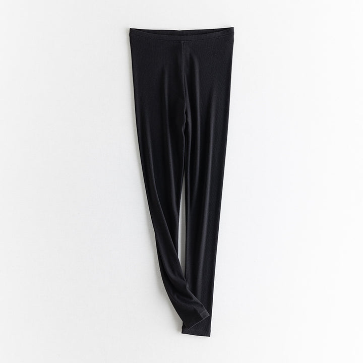Damen Feine Thermo-Leggings mit hohem Elastikbund und enger Silhouette Echo Archiv