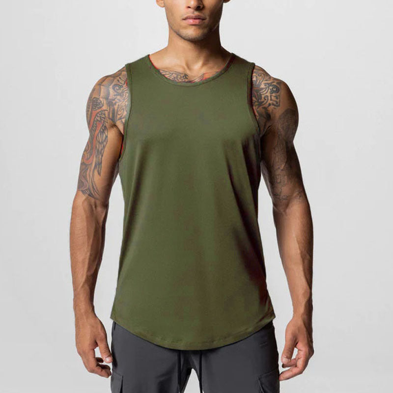 Herren Atmungsaktives Muskelshirt mit ergonomischem Schnitt und feuchtigkeitsregulierendem Material Echoarchiv