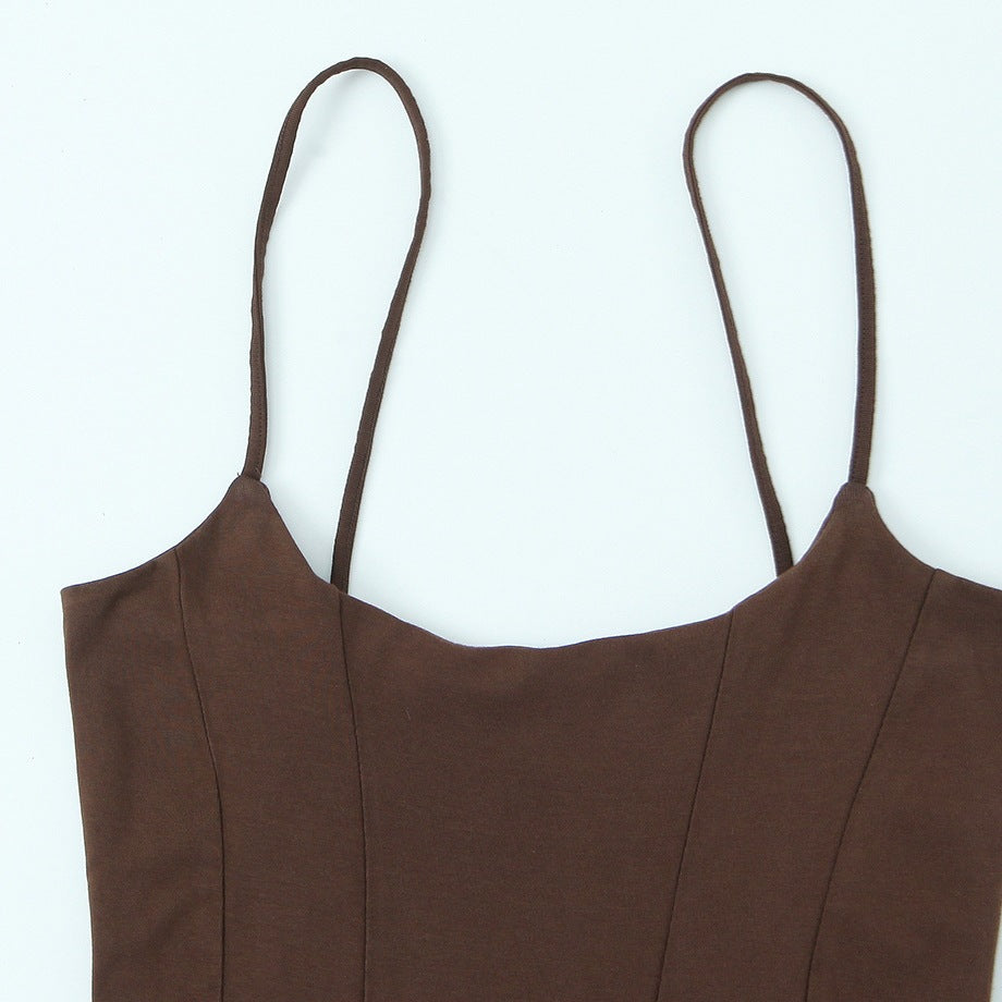 Damen Trägerkleid mit schmeichelndem Schnitt Echo Archiv