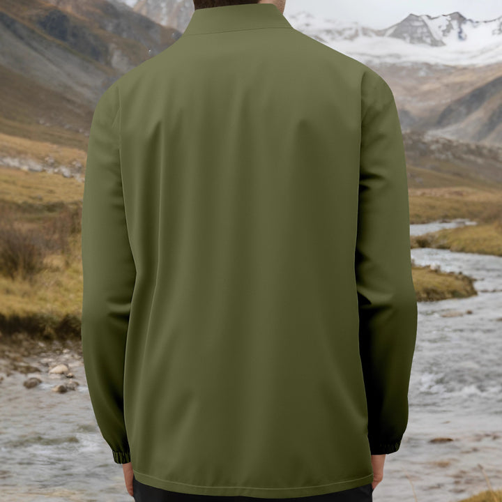 Herren leichte Windjacke mit praktischen Reißverschlusstaschen Echoarchiv