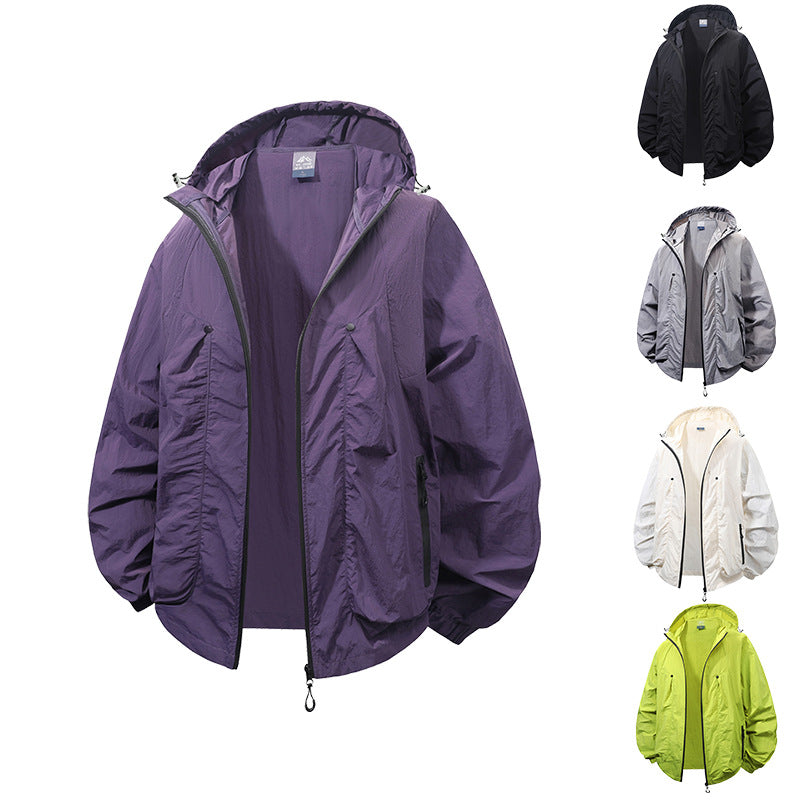 Herren Atmungsaktive Kapuzenjacke – Taviero