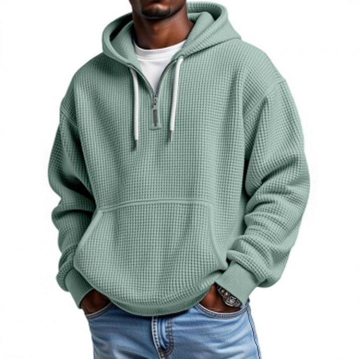 Herren lässiger Hoodie mit innovative Struktur Echoarchiv