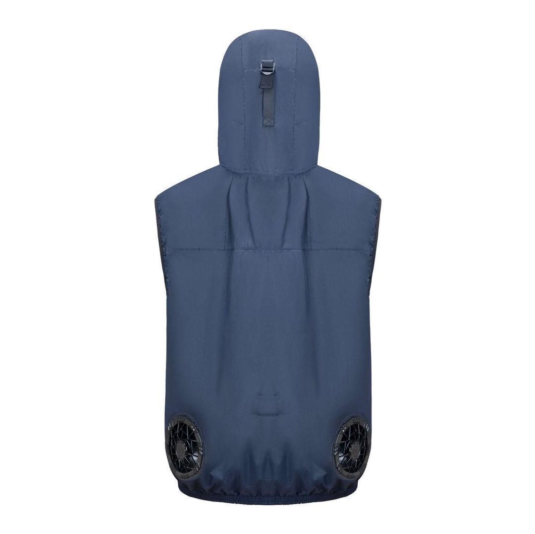Herren nan technische Outdoorweste mit Kapuze und Visor Echo Archiv