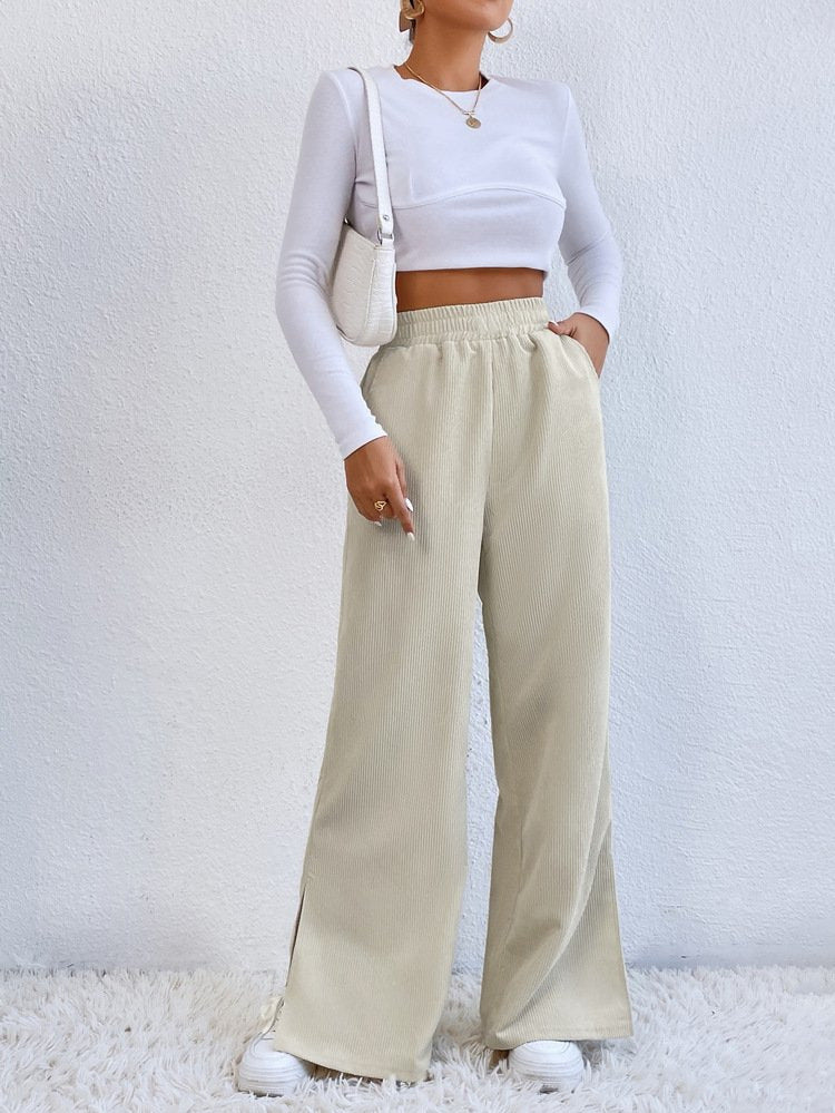 Damen Lässige und bequeme Cordhose Echo Archiv