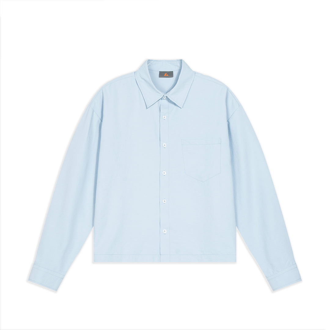 Herren Oversize Hemd mit Brusttasche und Boxy-Schnitt Echo Archiv