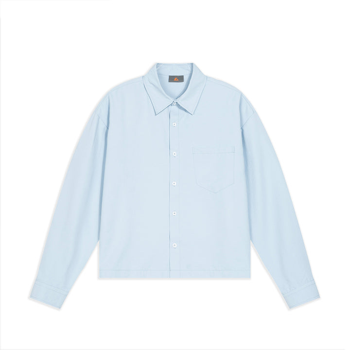 Herren Oversize Hemd mit Brusttasche und Boxy-Schnitt Echo Archiv
