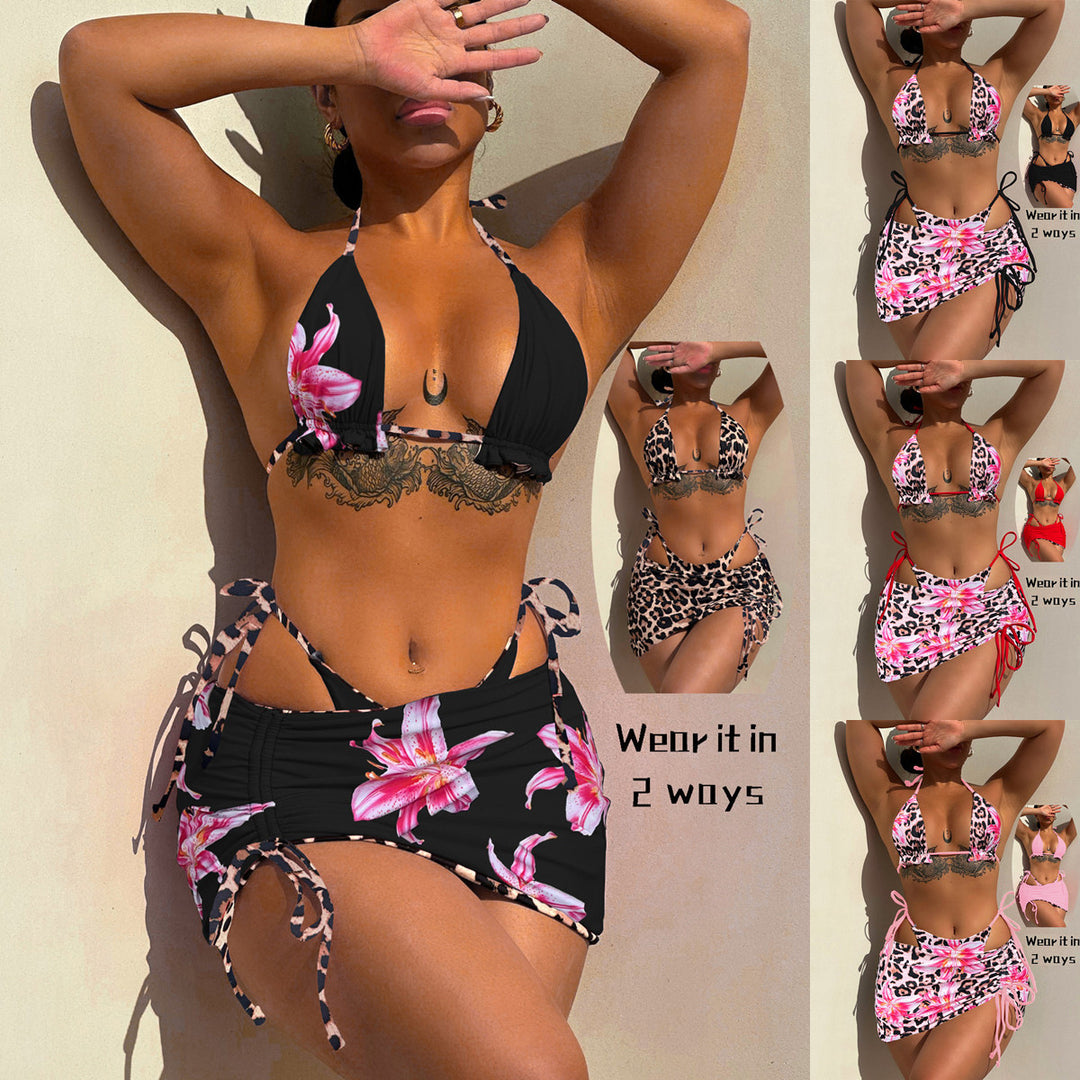 Damen Bikini-Set mit floralem Design von Echo Archiv