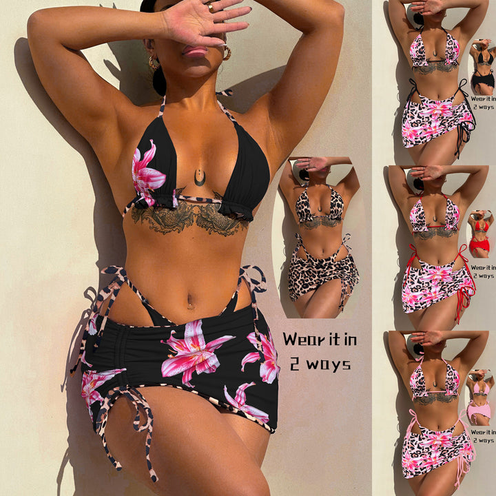 Damen Bikini-Set mit floralem Design von Echo Archiv