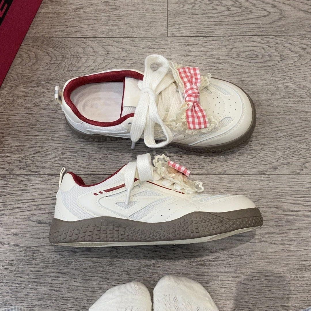 Damen Sneakers mit verspieltem Schleifen-Design von Echo Archiv