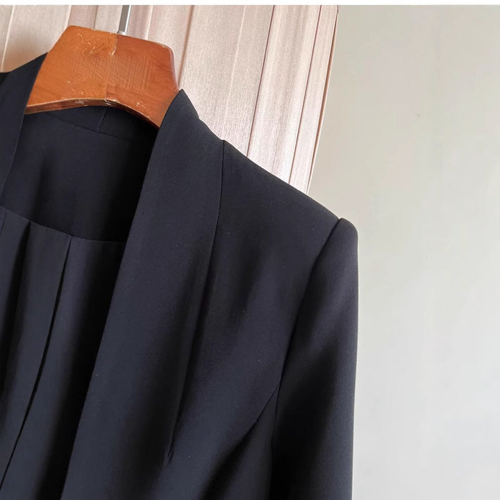 Damen Eleganter Blazer mit asymmetrischem Schnitt Echoarchiv