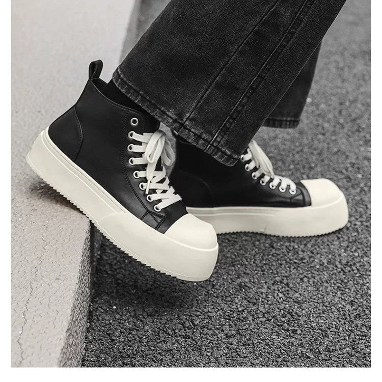 Damen Hochschaft Sneakers mit stylischem Plateau und robustem Obermaterial Echo Archiv
