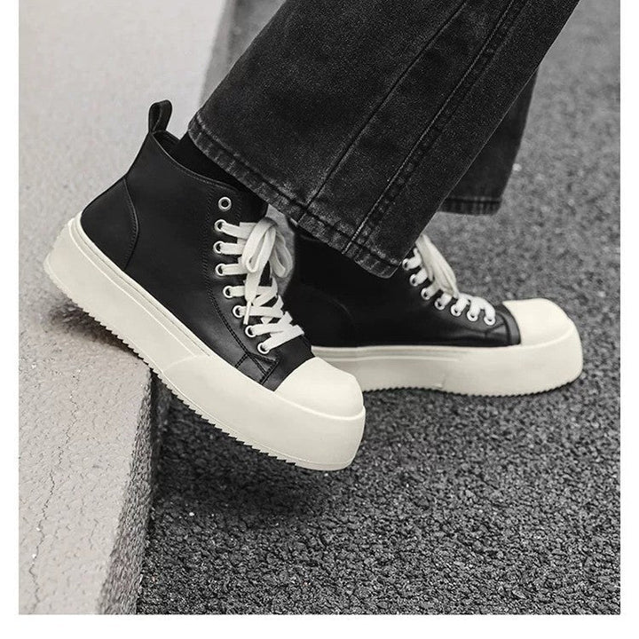 Damen Hochschaft Sneakers mit stylischem Plateau und robustem Obermaterial Echo Archiv