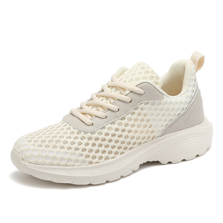Damen nan leichte dreidimensionale Mesh-Walking-Sneaker mit viskoelastischem Fußbett und haftstarker Profilsohle Echo Archiv