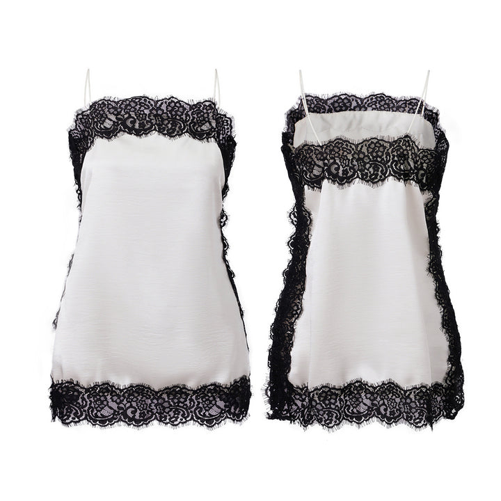 Damen Spitzentop mit zartem Saum Echo Archiv