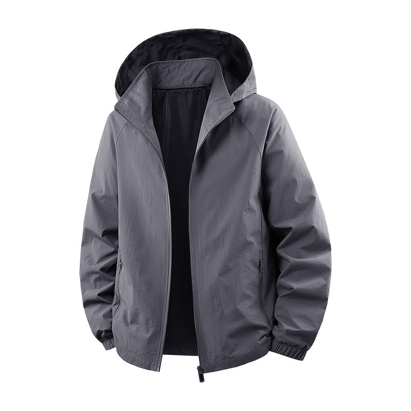 Herren Leichte wetterfeste Übergangsjacke Echo Archiv