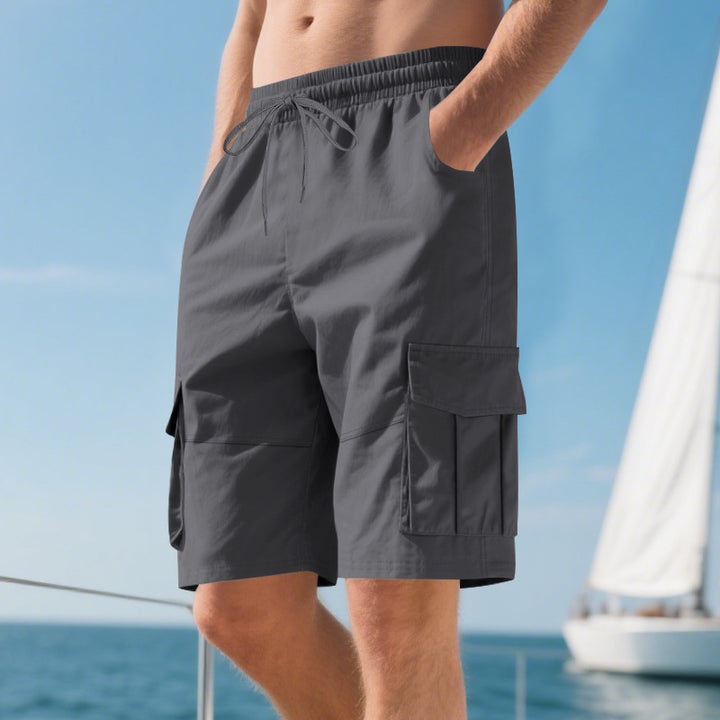 Herren Cargo-Shorts mit praktischen Seitentaschen und elastischem Bund Echoarchiv