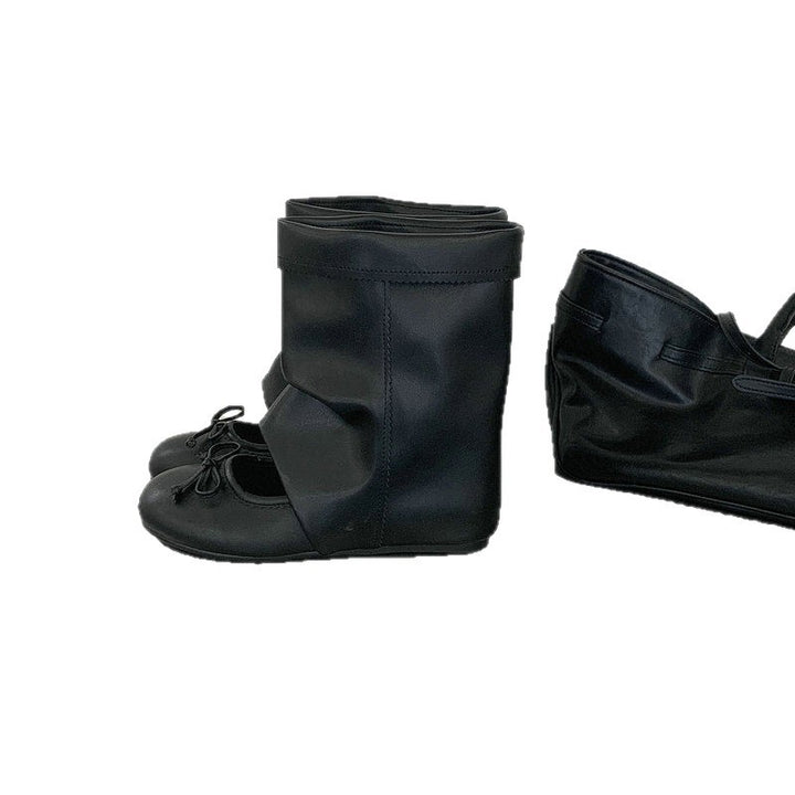 Damen Modische und bequeme Ballerina Boots Echo Archiv