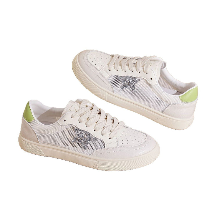 Damen Sneaker mit atmungsaktivem Mesh und stilvollem Sternen-Design Echo Archiv