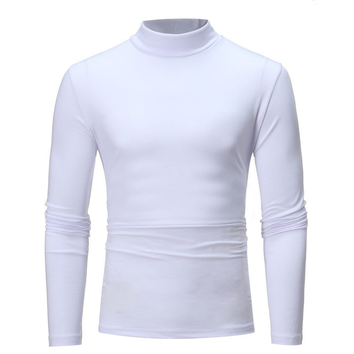 Herren Rollkragenpullover mit enger Passform und edel strukturiertem Material Echoarchiv