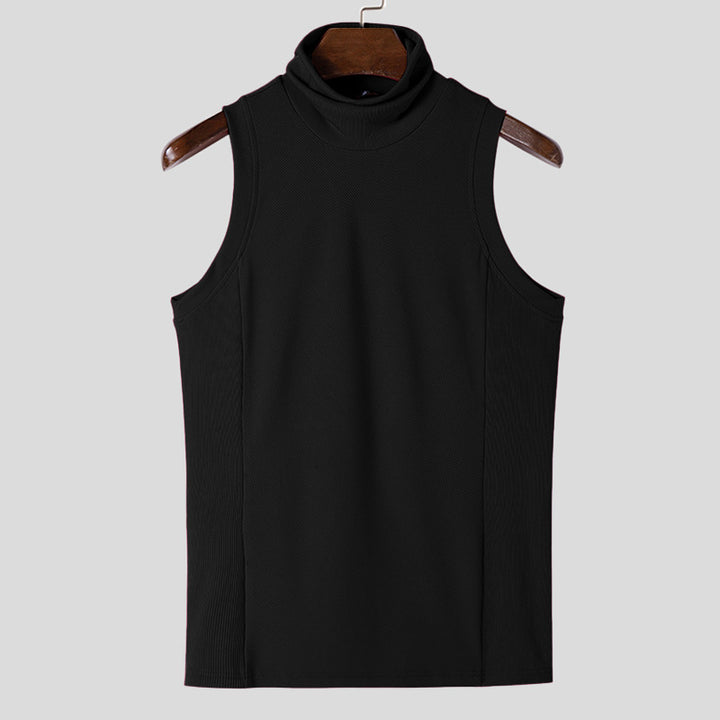 Damen ärmelloses Sporttop mit hochziehbarem Kragen Echoarchiv