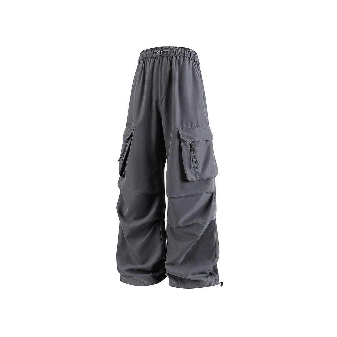 Herren Weite Tech‑Cargo‑Hose mit Elastikbund, Multifach‑Cargotaschen und Kordelabschluss Echo Archiv