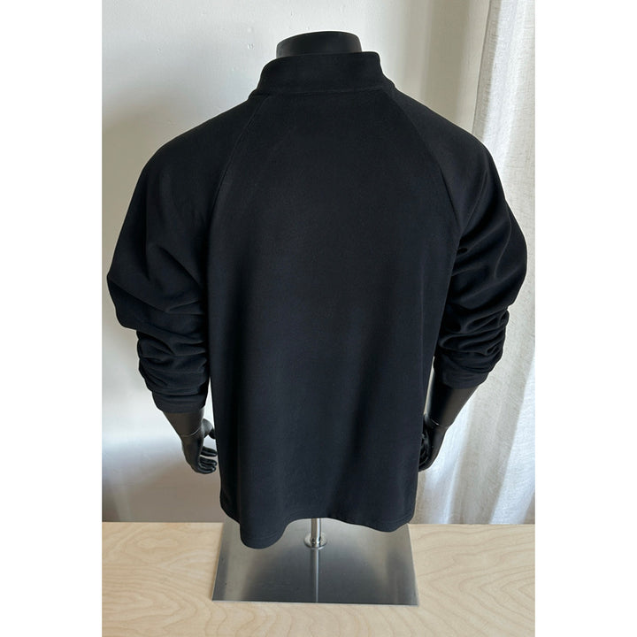Damen modischer Stehkragen Pullover mit Reißverschluss Echo Archiv