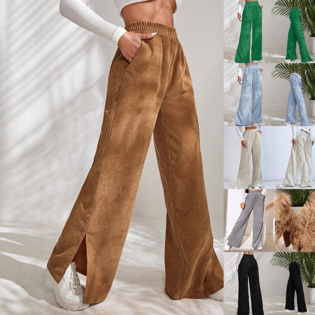 Damen Lässige und bequeme Cordhose Echo Archiv