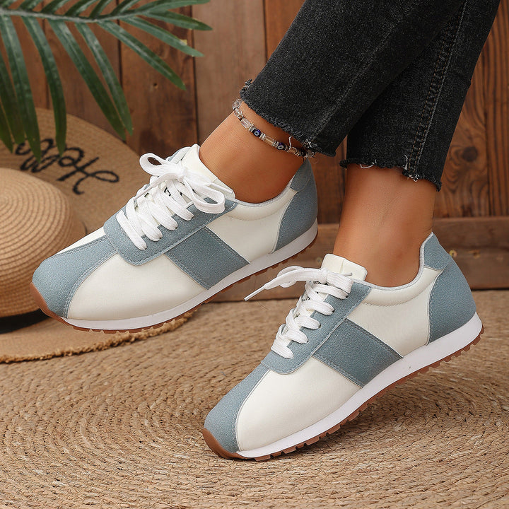 Damen Sportliche Freizeit Sneakers mit strapazierfähigem Obermaterial und rutschfester Sohle Echo Archiv