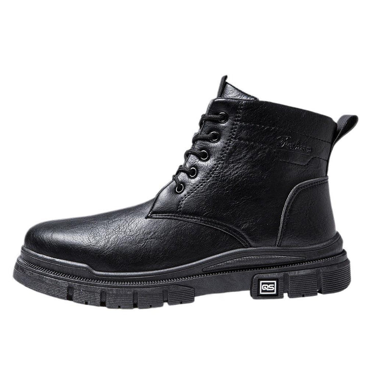 Herren Robuste und stilvolle Lederboots Echoarchiv