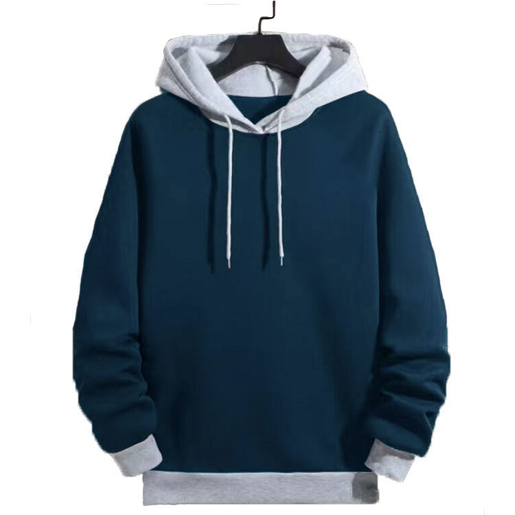 Herren legerer Kapuzenpullover mit kontrastierenden Ärmeln Echoarchiv
