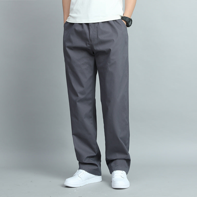 Herren Bequeme Chino Baumwollhose Echo Archive