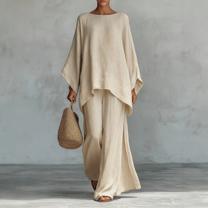 Damen luftiges Set aus weichem Stoff mit weitem Schnitt Echo Archiv
