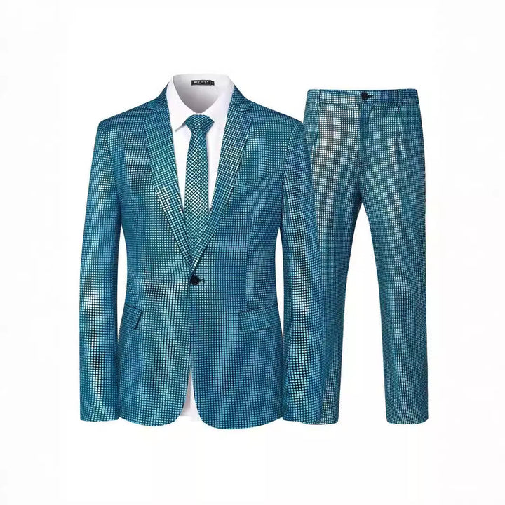 Herren Glitzerndes Anzugset Echoarchiv