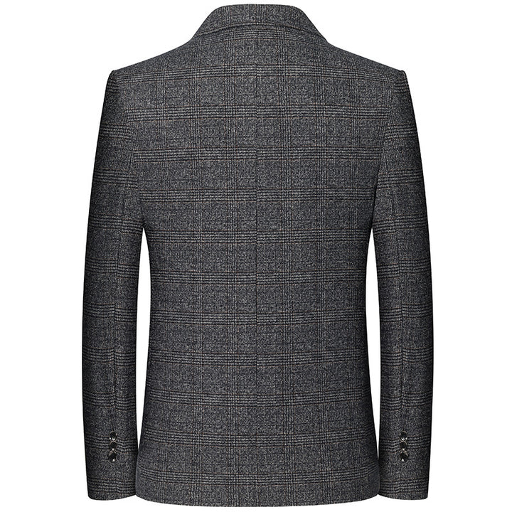 Herren Tailliertes Glencheck-Sakko im City‑Blazer‑Stil mit leichter Innenfütterung Echo Archiv